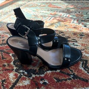 Vince Camuto Chunky Heeled Sandals